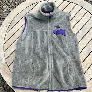Women’s Patagonia fleece vest size L